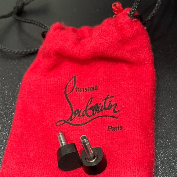 Nude Patent Leather Louboutins Fifille Heels - Picture 7 of 7